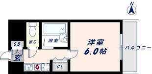 PS　HIGASHI OSAKA（イマザキマンション）の物件間取画像